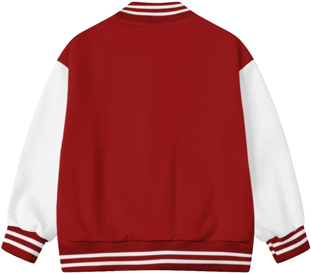 ARTMINE Kids&Men Baseball Jackets Casual Varsity Jacket School Bomber Jackets