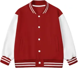 ARTMINE Kids&Men Baseball Jackets Casual Varsity Jacket School Bomber Jackets