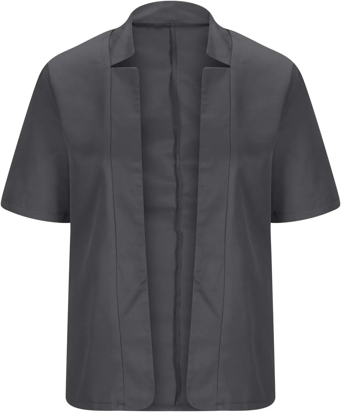 Blazers Jackets for Women 2025 Summer Short Sleeve Business Casual Cardigans Lapel Open Front Work Office Suit Blazer