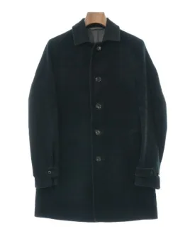 Blu e Grigio Soutien collar coats