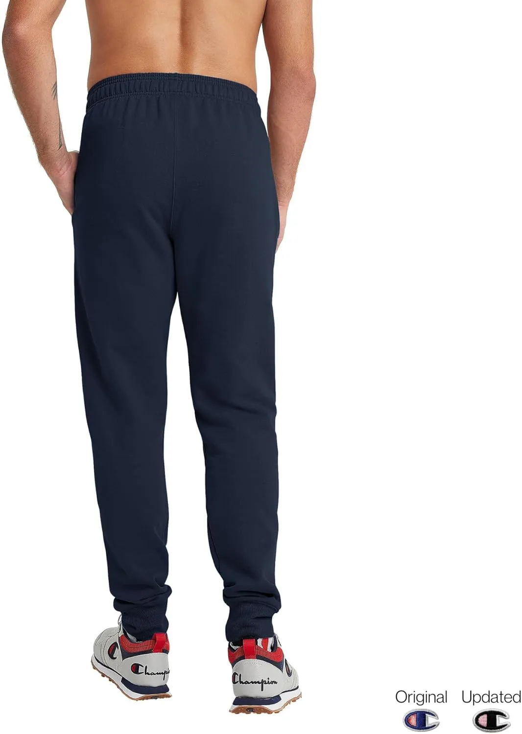 Champion Men's Powerblend, Fleece Jogger Sweatpants (Regular and Big & Tall)