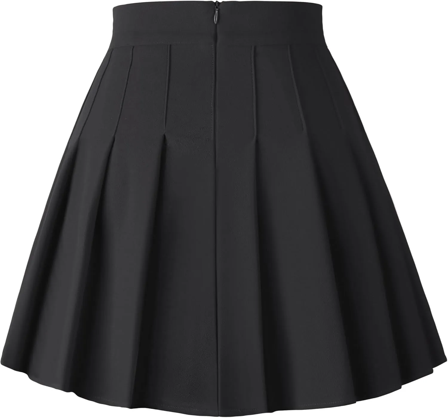 Dressever Women's Pleated Skirts Mini Skater Basic Skirt High Waist Tennis Skirt School Uniform Cheerleader Skirts