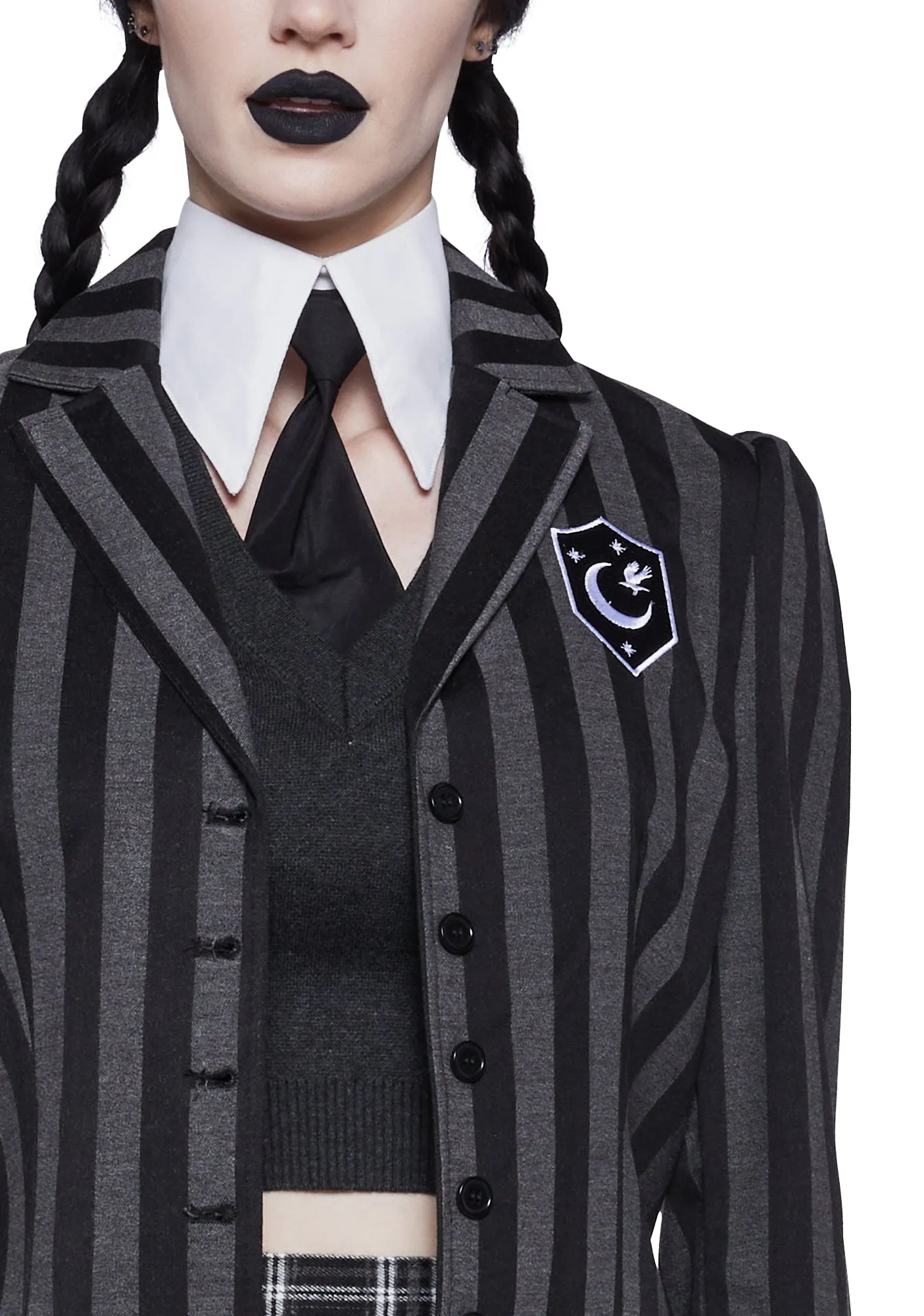 Goth School Girl Costume Set