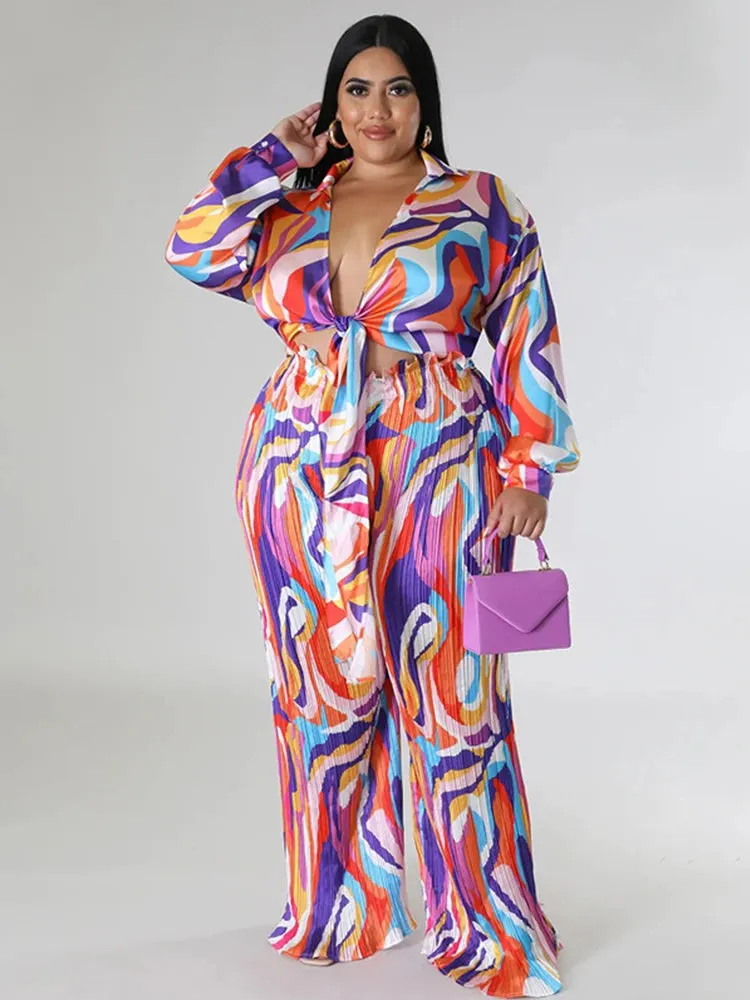 Kate Plus Size Matching Sets