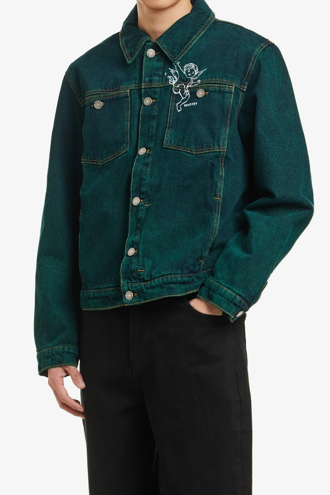 LINED DENIM JACKET