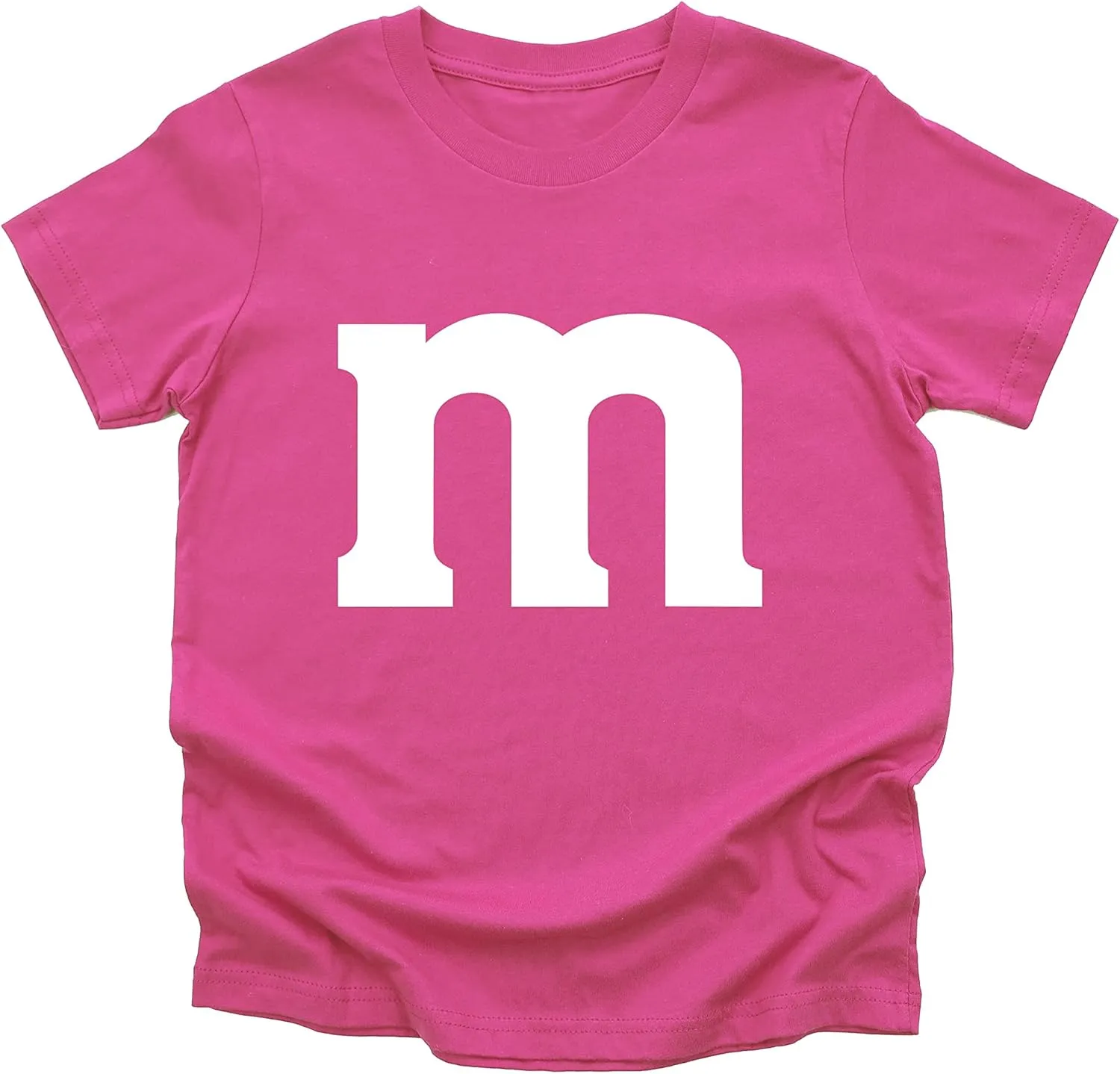 M Letter Funny Halloween Team Costume Design Gift Youth T-Shirt