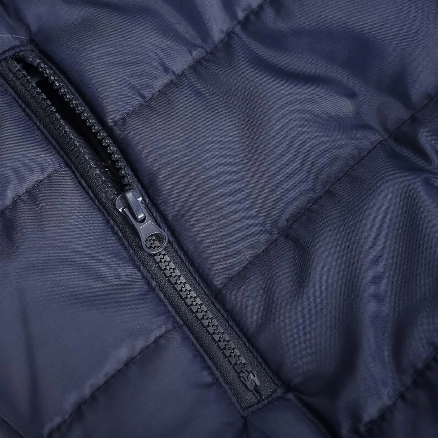 Mens Color Block Puffer Jacket Lightweight Packable Down Coat Zip up Quilted Jacket Padded Insulated Coat Winter Coats