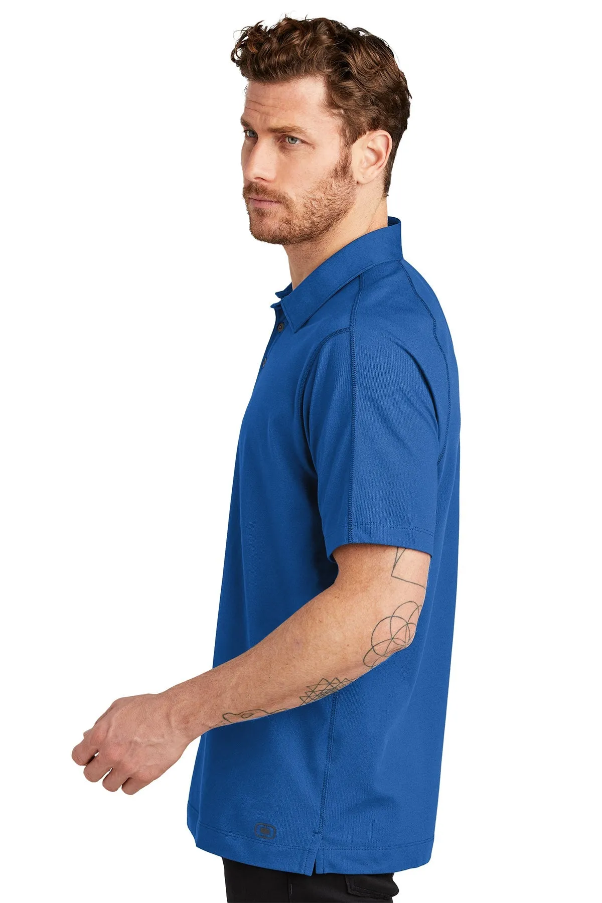 OGIO Onyx Custom Polos, Electric Blue