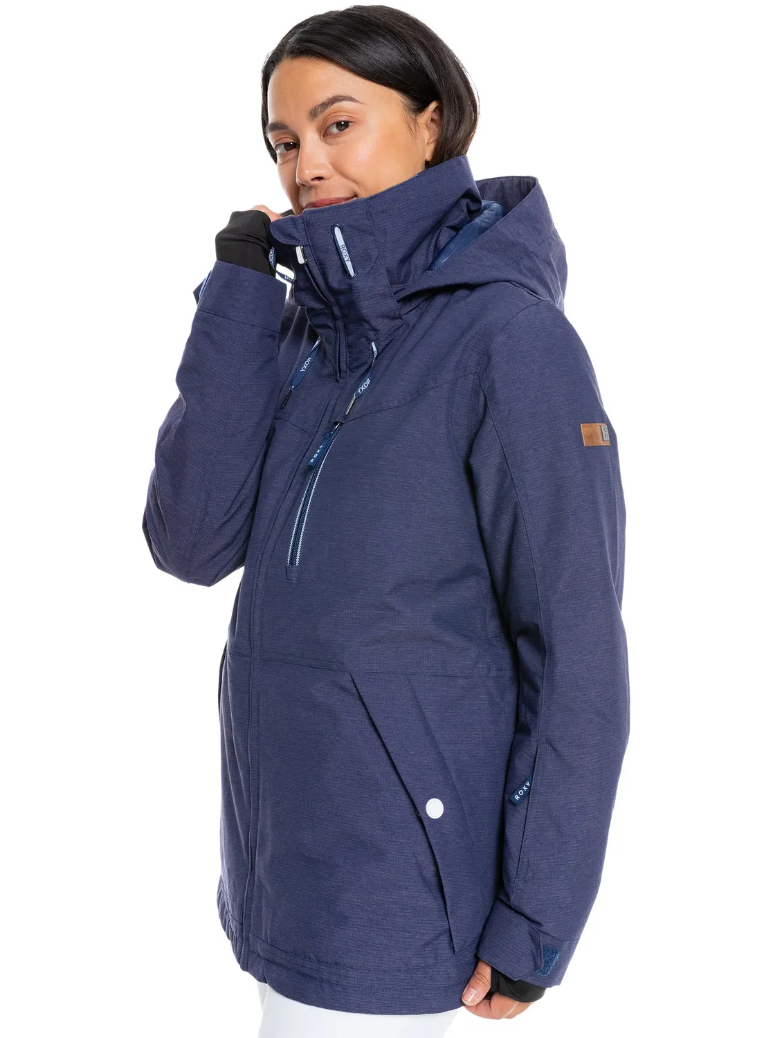 Roxy Presence Parka Womens Jacket Medieval Blue
