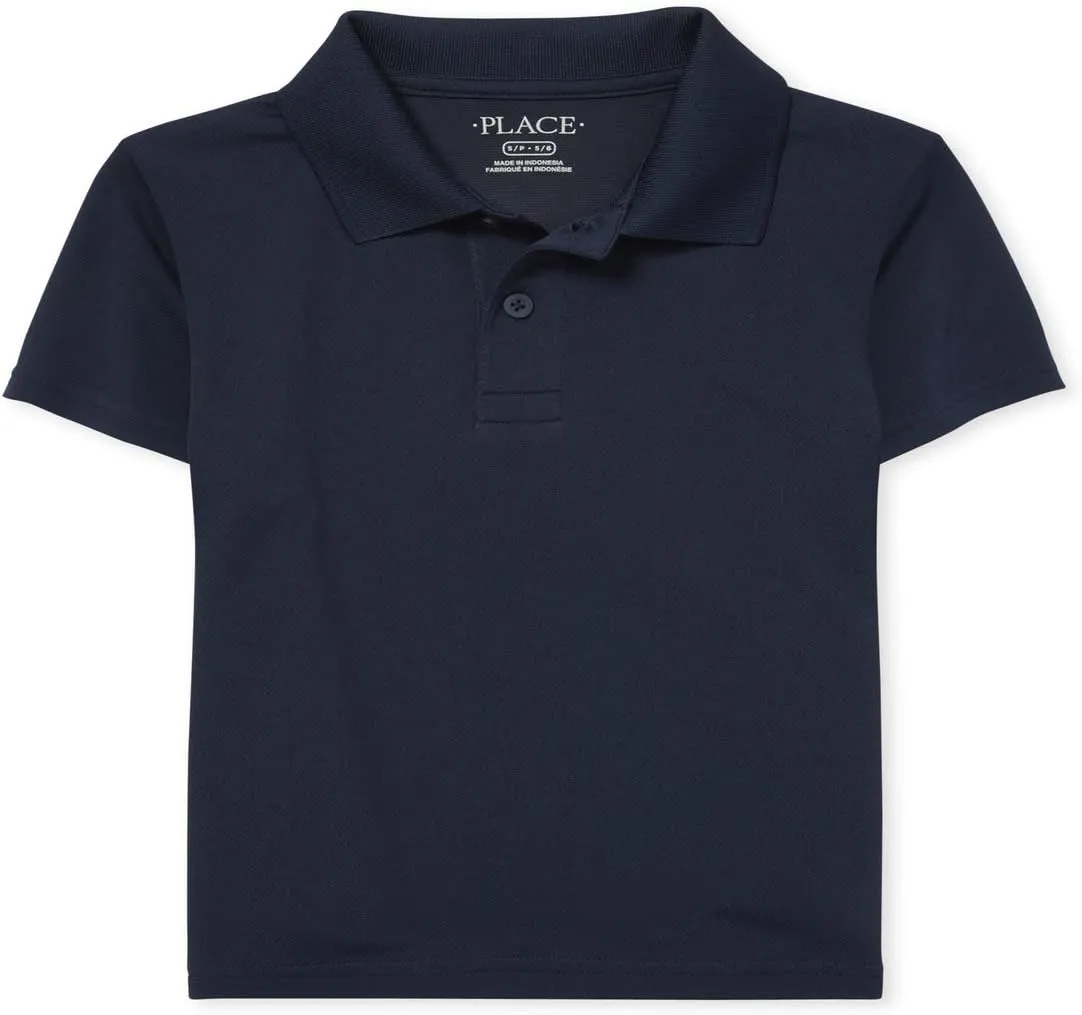 The Children's Place baby boys Multipack Short Sleeve Pique Polos